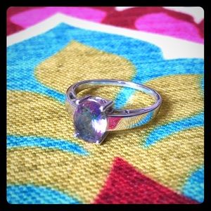 SOLD: Mystic Topaz .925 Sterling Silver Ring